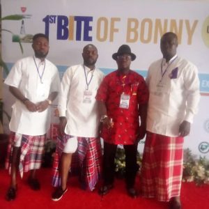 NYE Rivers Delegates at launching of the 1st BITE of Bonny