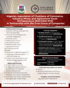 NYE – ERNE Group Leadership & Skills Initiative